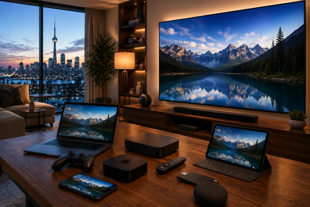 Les appareils compatibles avec l'IPTV