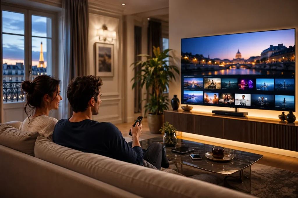 Expérience de streaming IPTV Premium en France