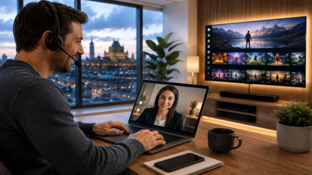 Support client pour abonnement IPTV Québec
