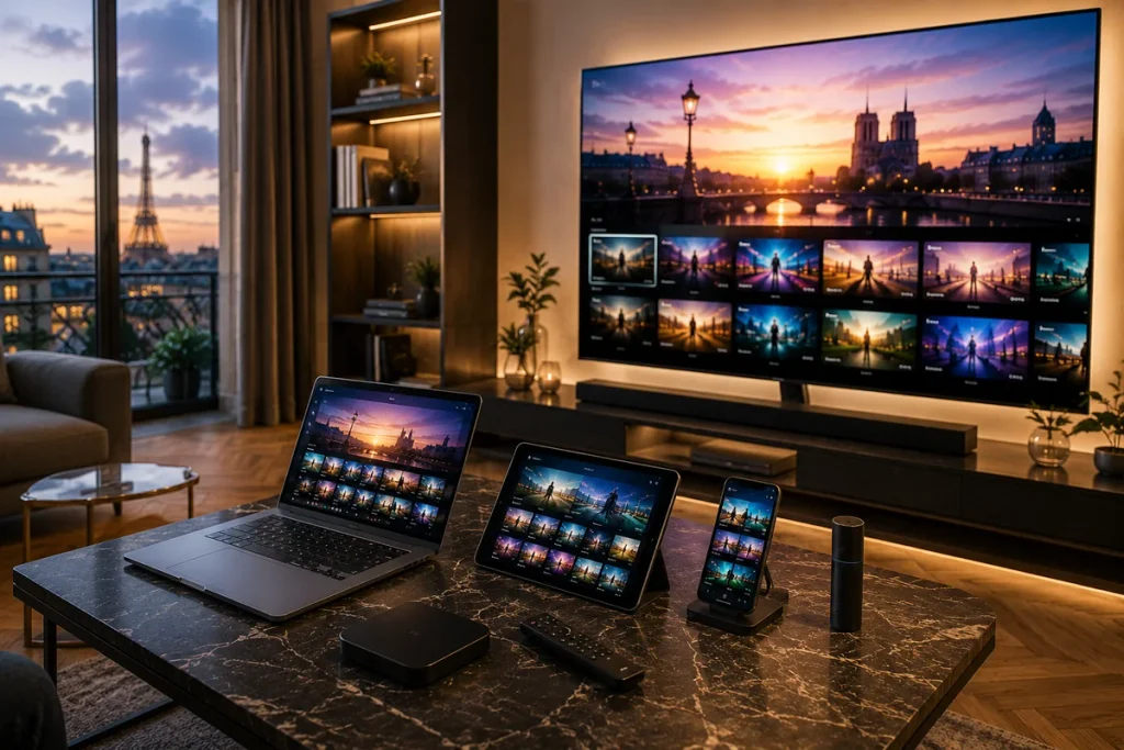 IPTV Premium compatible avec plusieurs appareils