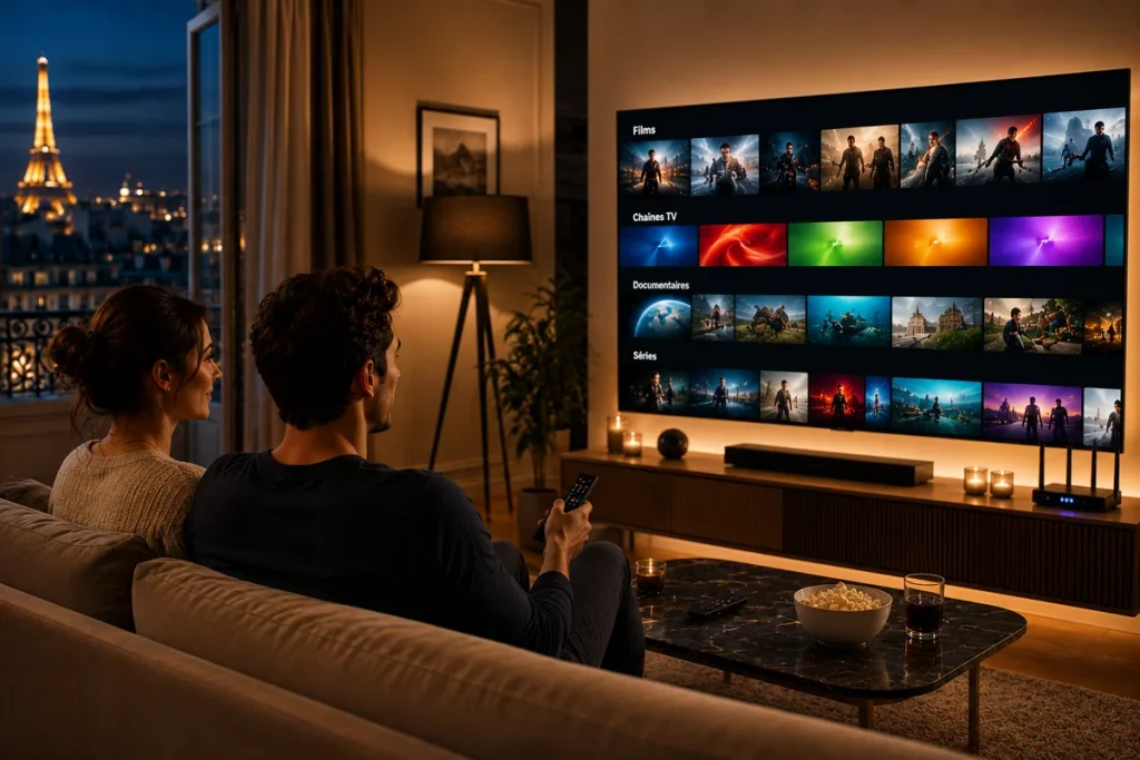 Catalogue de contenus IPTV France Premium