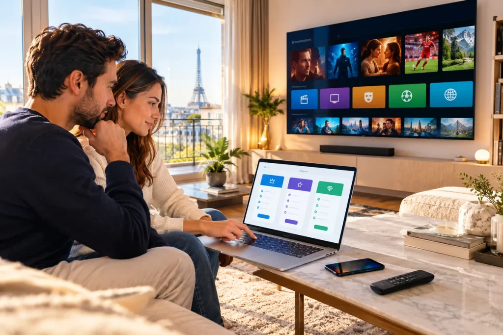 Comparaison des prix d'un IPTV France Premium